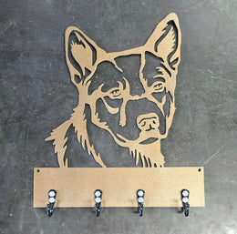 Australian Cattle Dog Key & Leash Hanger