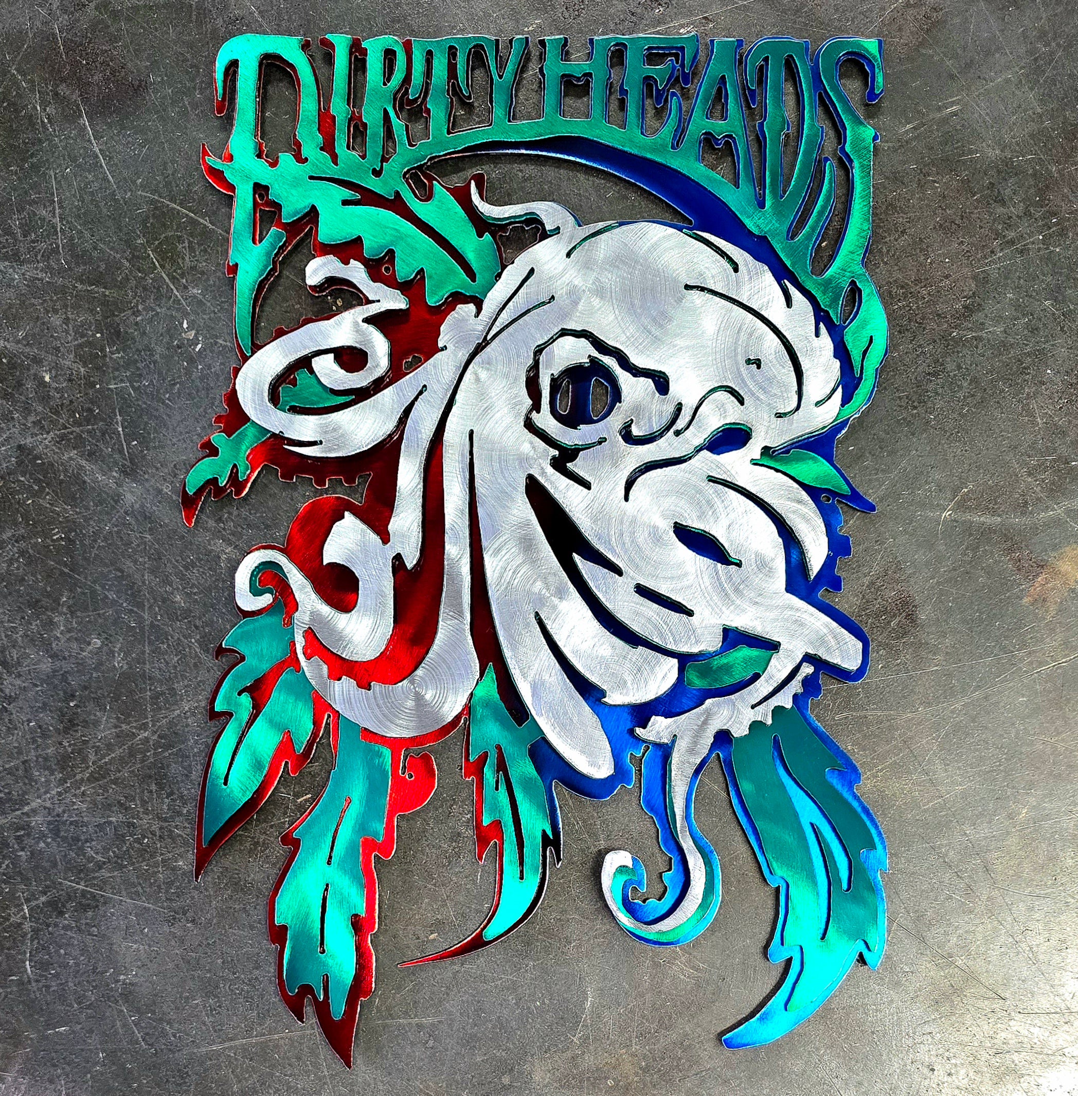 Dirty Heads Metal Art