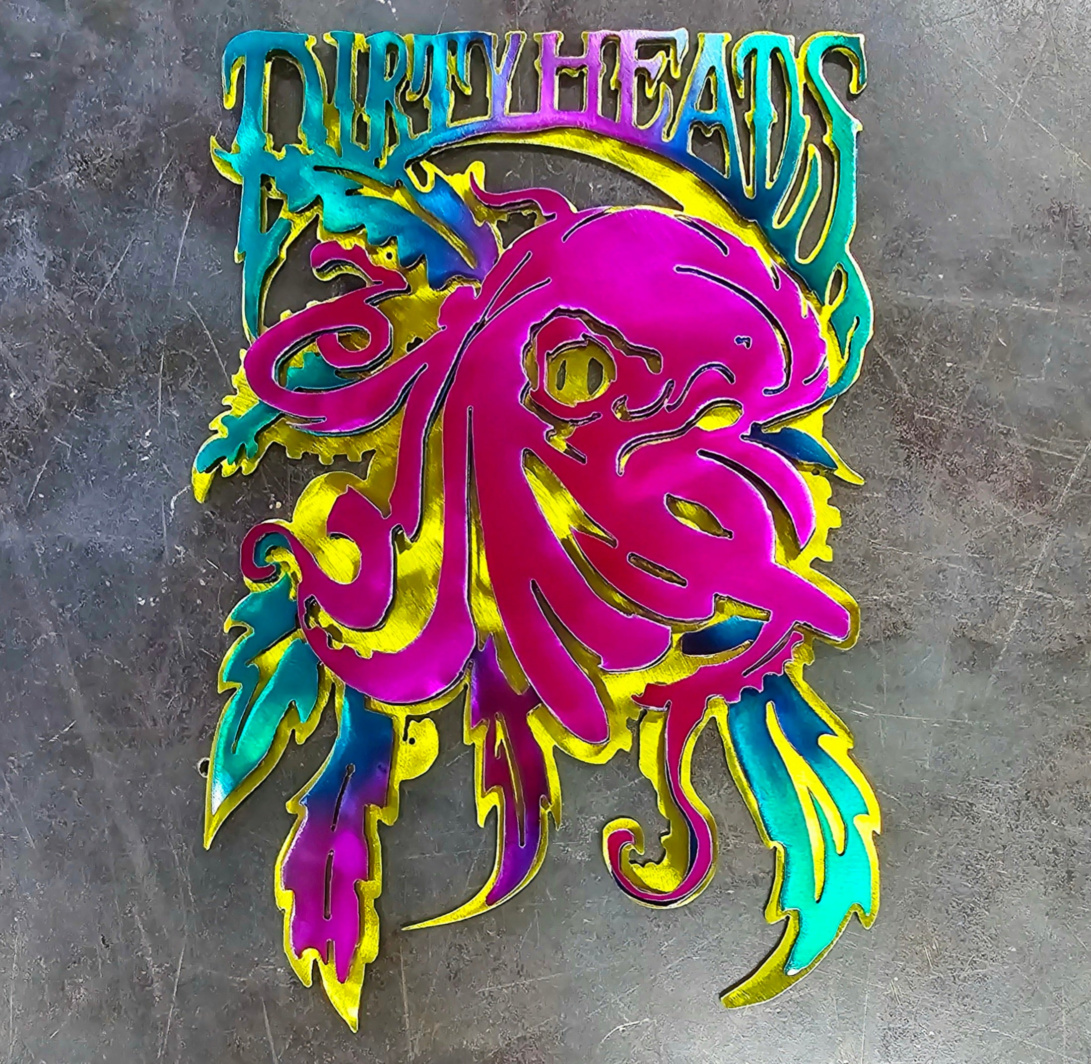 Dirty Heads Metal Art