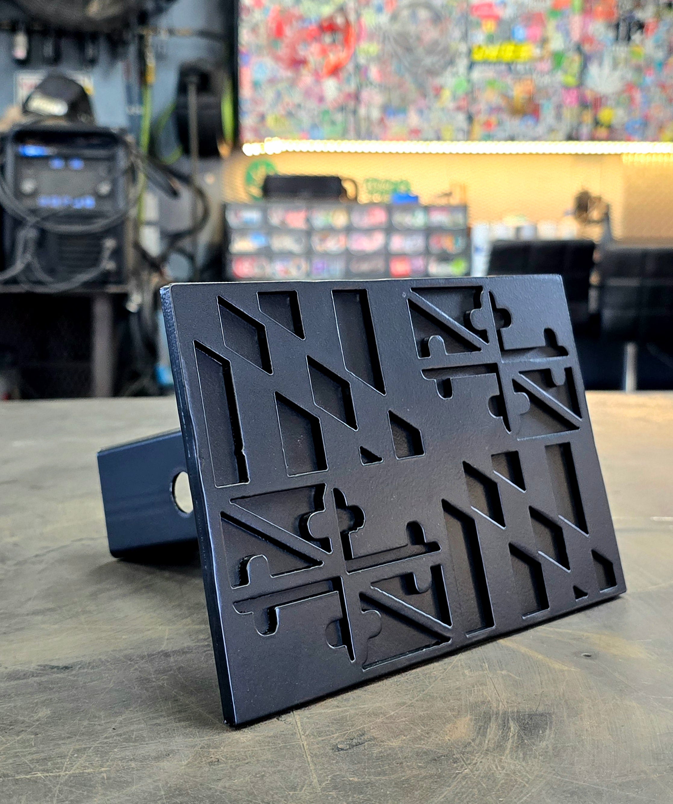 Maryland Flag Hitch Cover