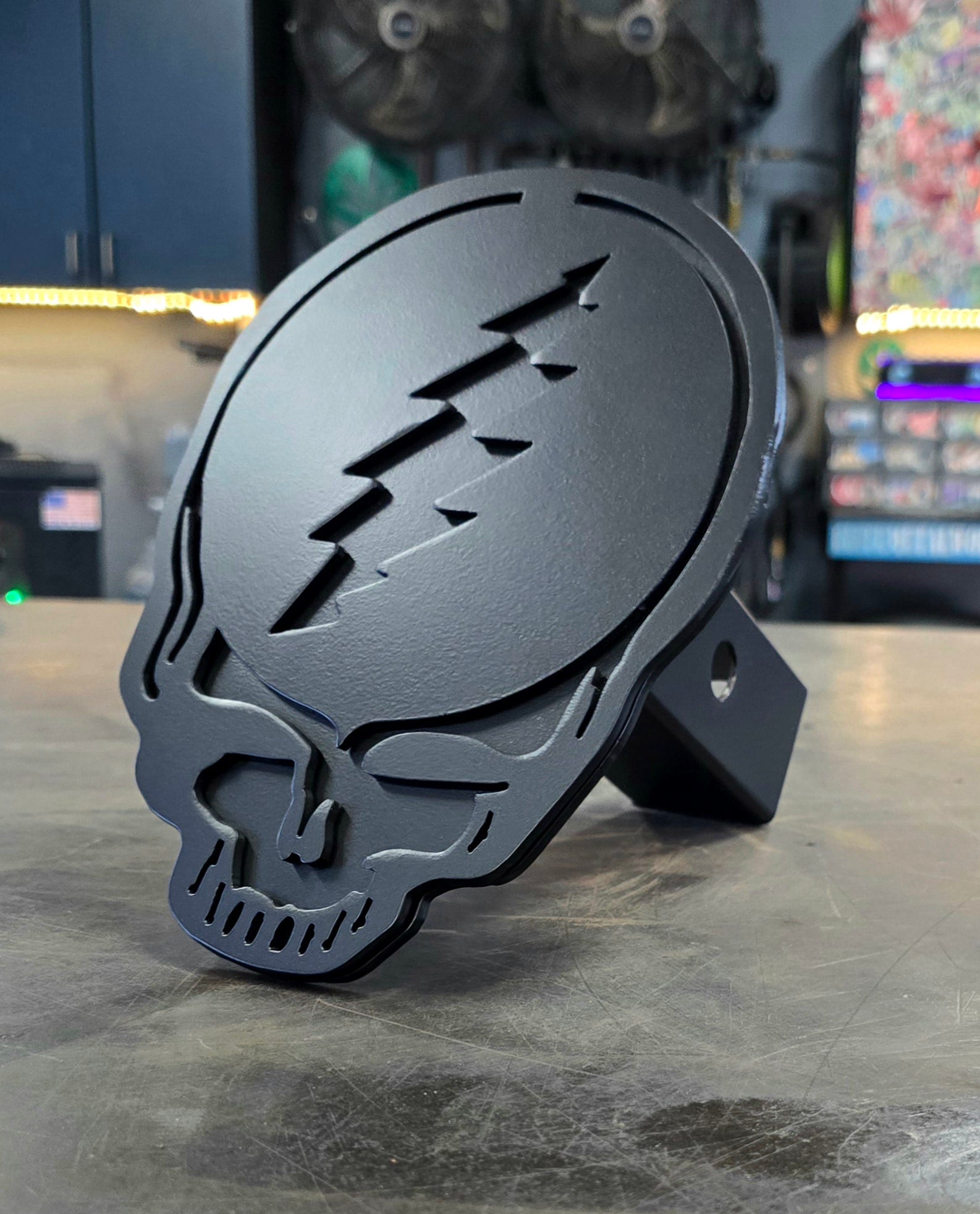 Grateful Dead Stealie Hitch Cover