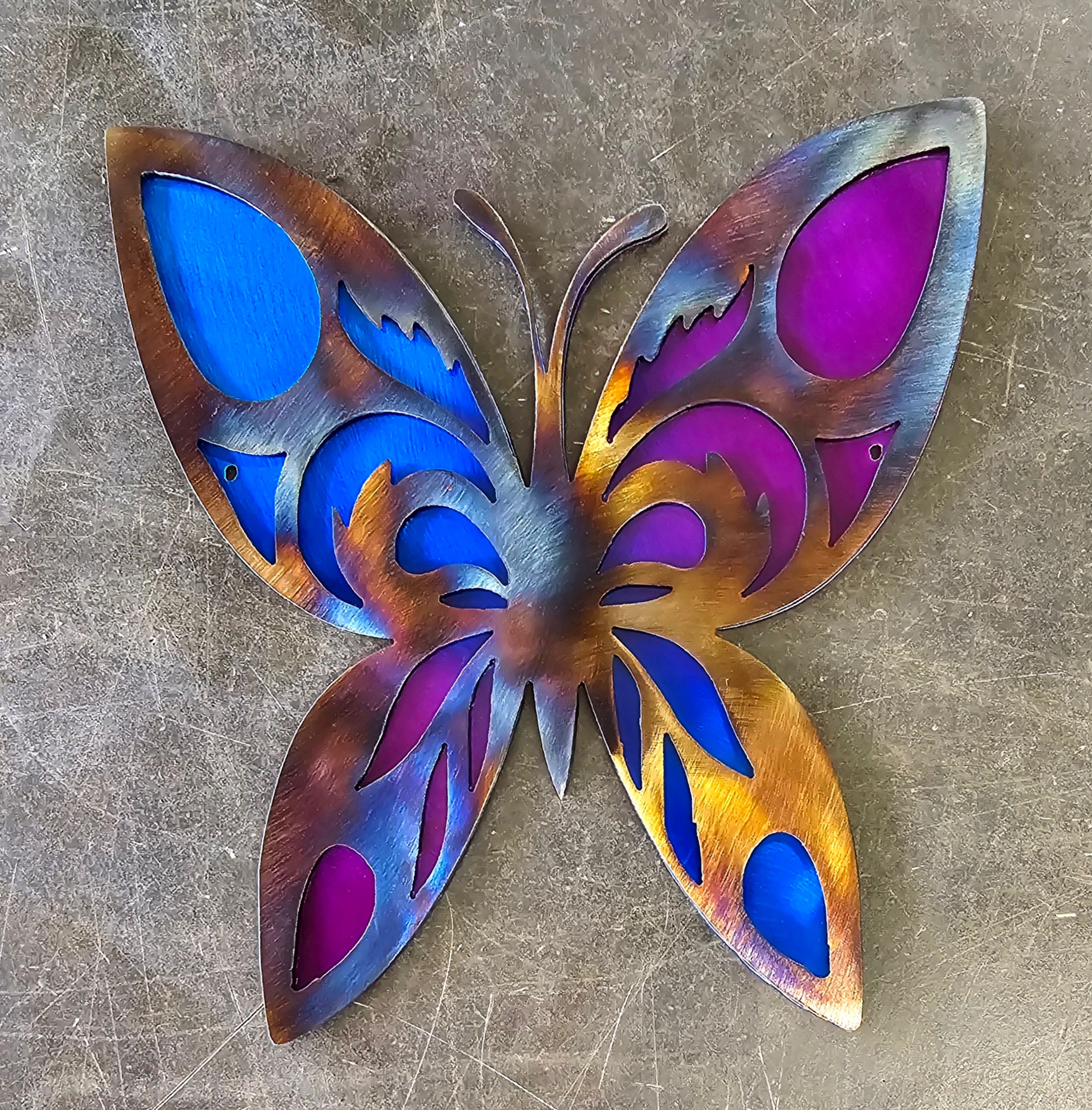 Butterfly Metal Art