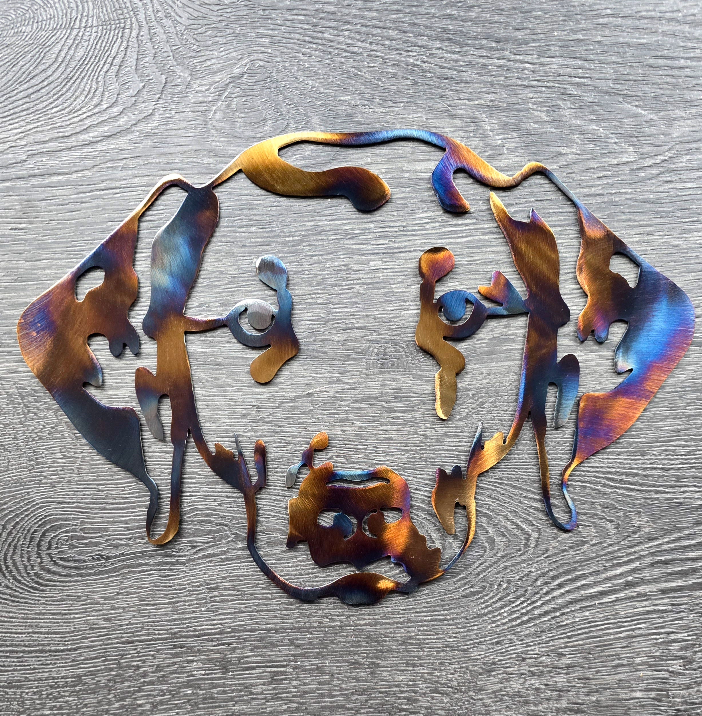 Dalmatian Metal Art