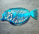 Flounder Metal Art