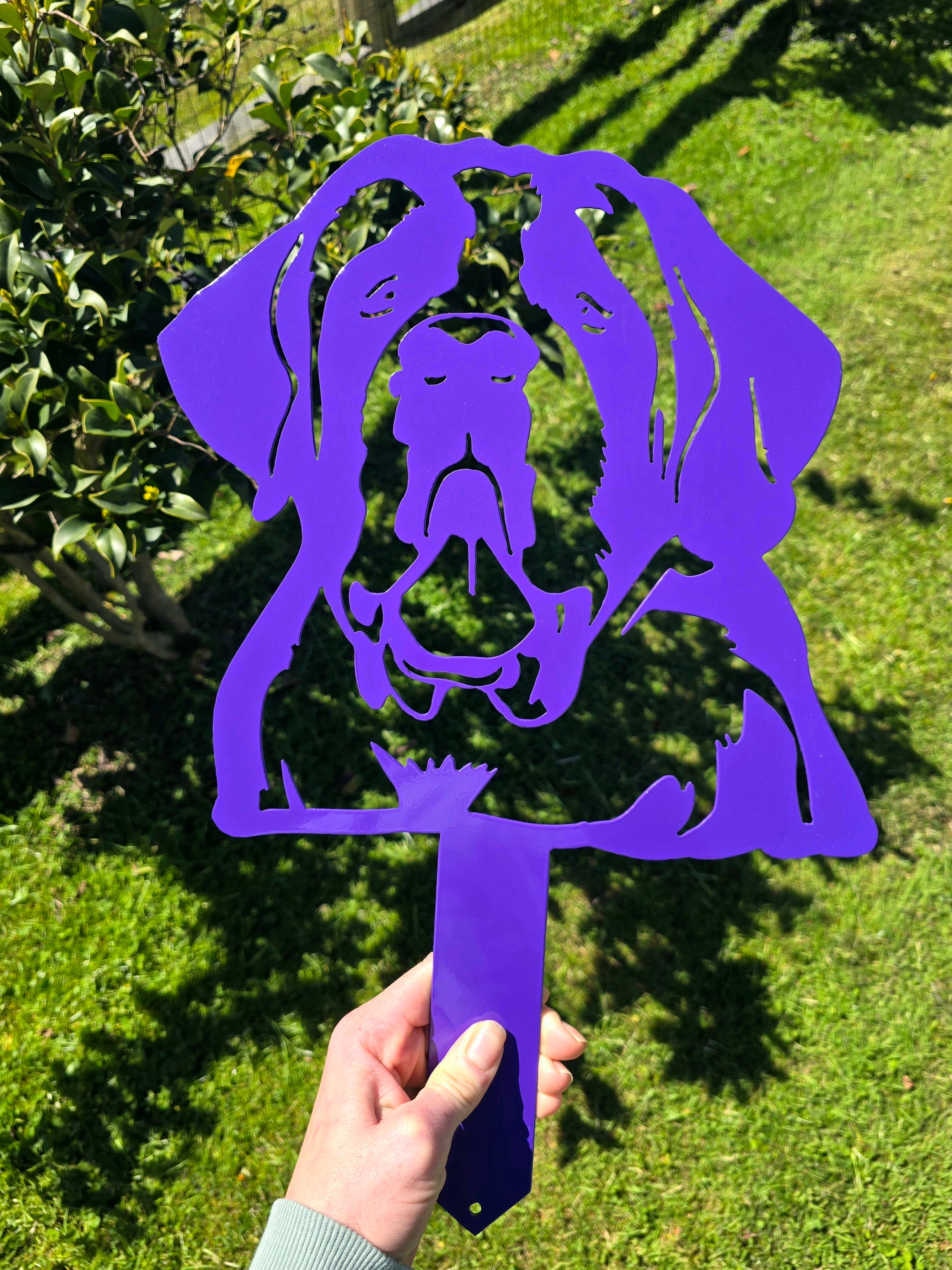 St. Bernard Lawn & Garden Stake