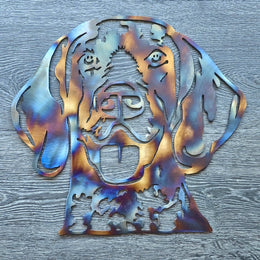 German Shorthaired Pointer Metal Wall Art