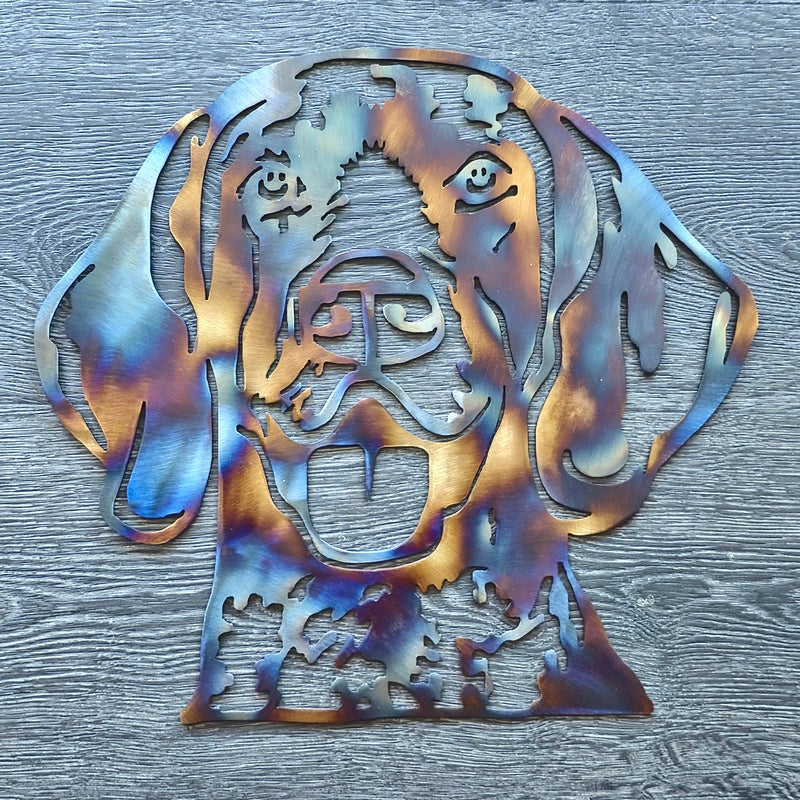 German Shorthaired Pointer Metal Art