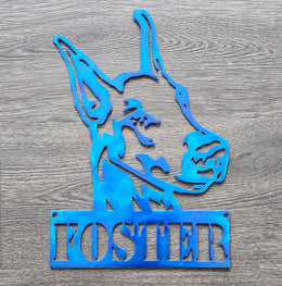 Doberman Pinscher Metal Wall Art