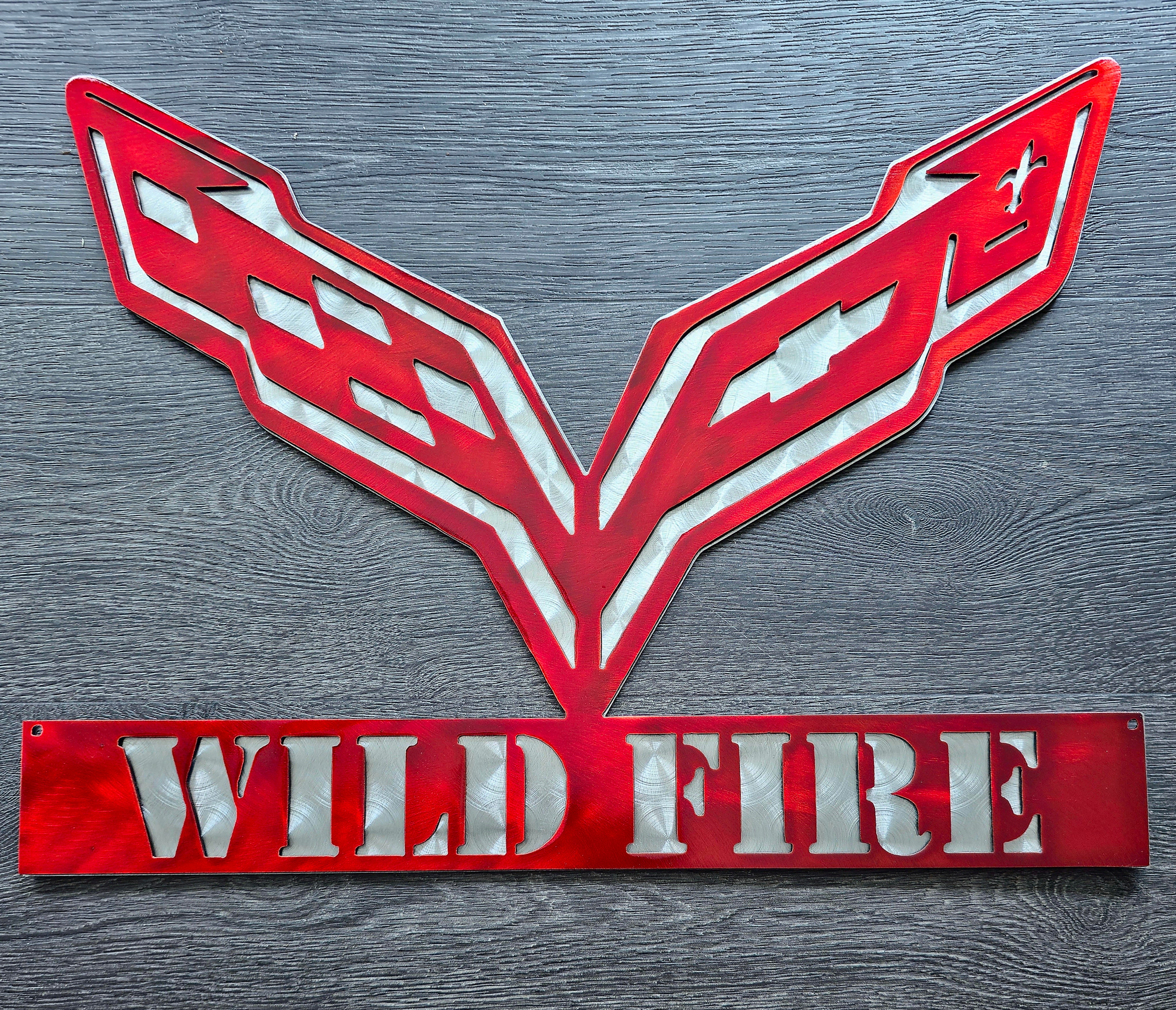 Corvette C7 Metal Art