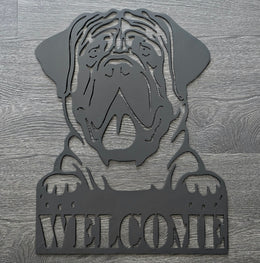 Mastiff Metal Wall Art