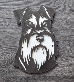 Schnauzer Metal Wall Art