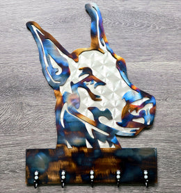 Doberman Pinscher Key & Leash Hanger