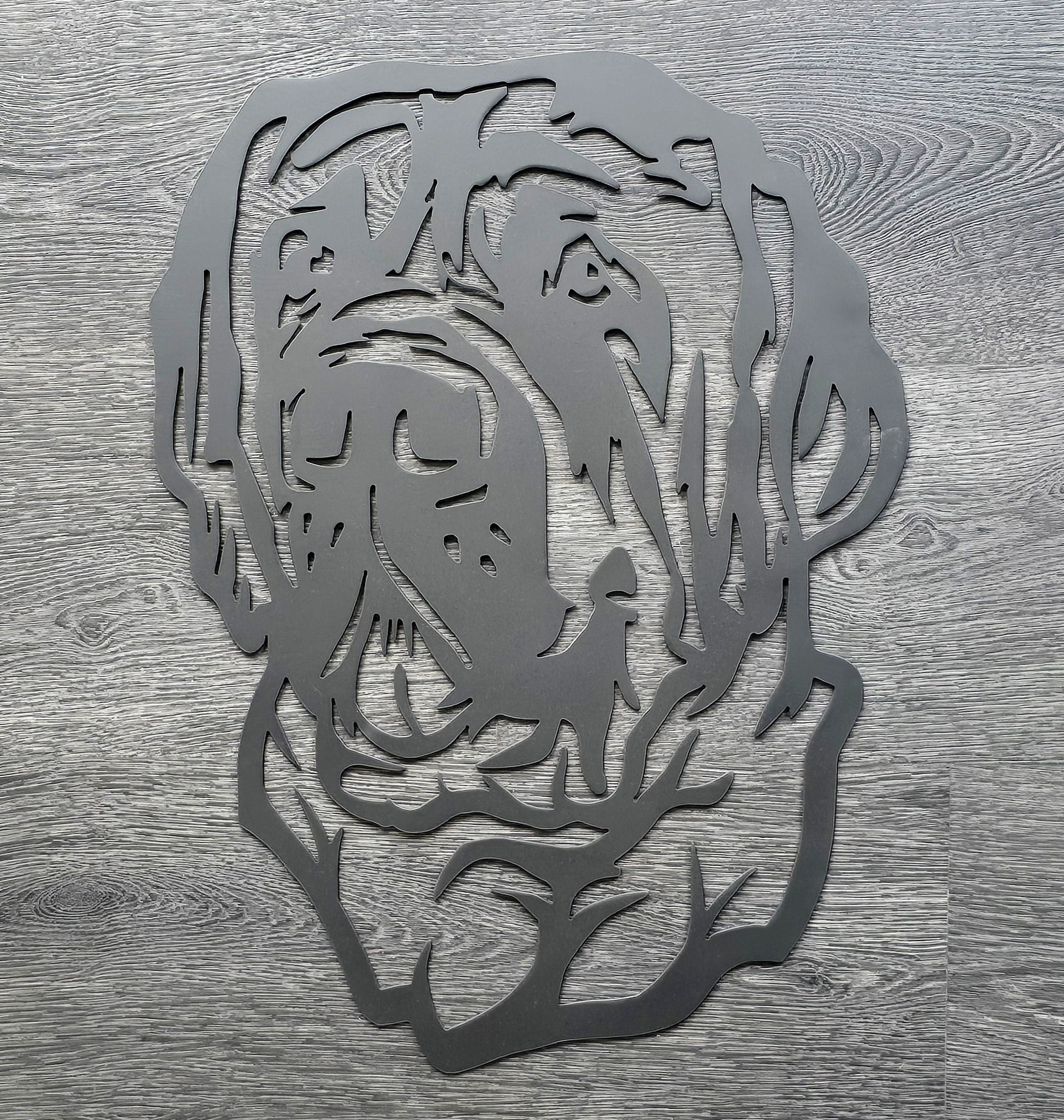 Mastiff #3 Metal Art