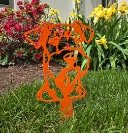 Airedale Terrier Garden Stake