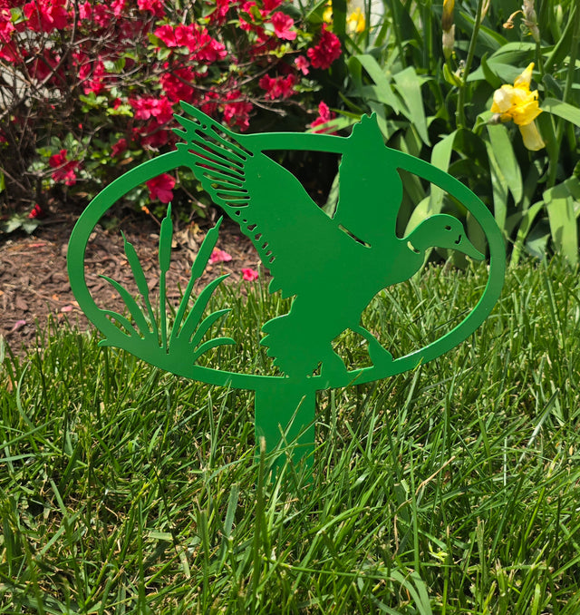 Mallard Duck Garden Stake