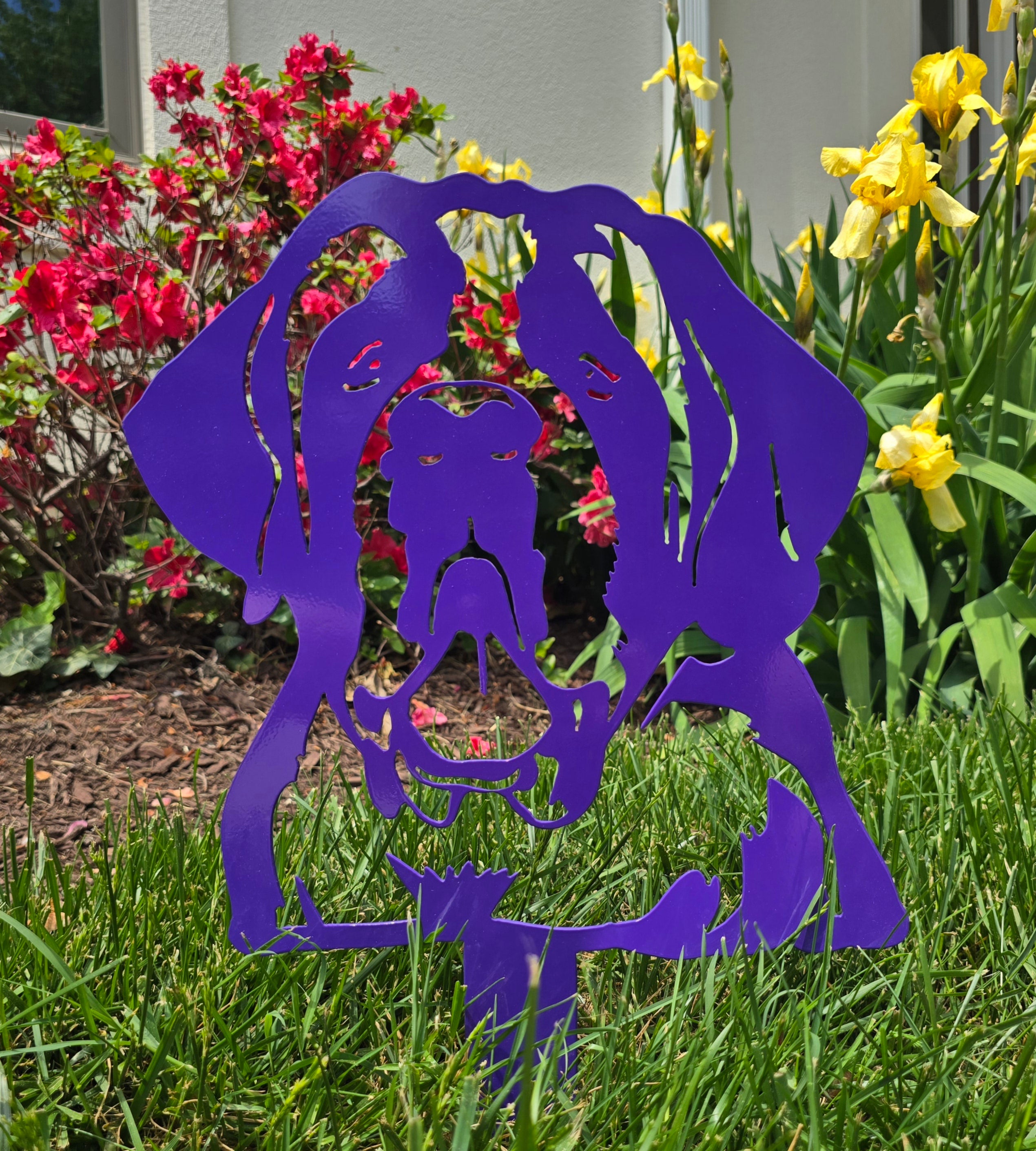 St. Bernard Lawn & Garden Stake