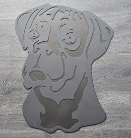 Boxer Metal Wall Art