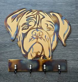 Dogue de Bordeaux Key & Leash Hanger