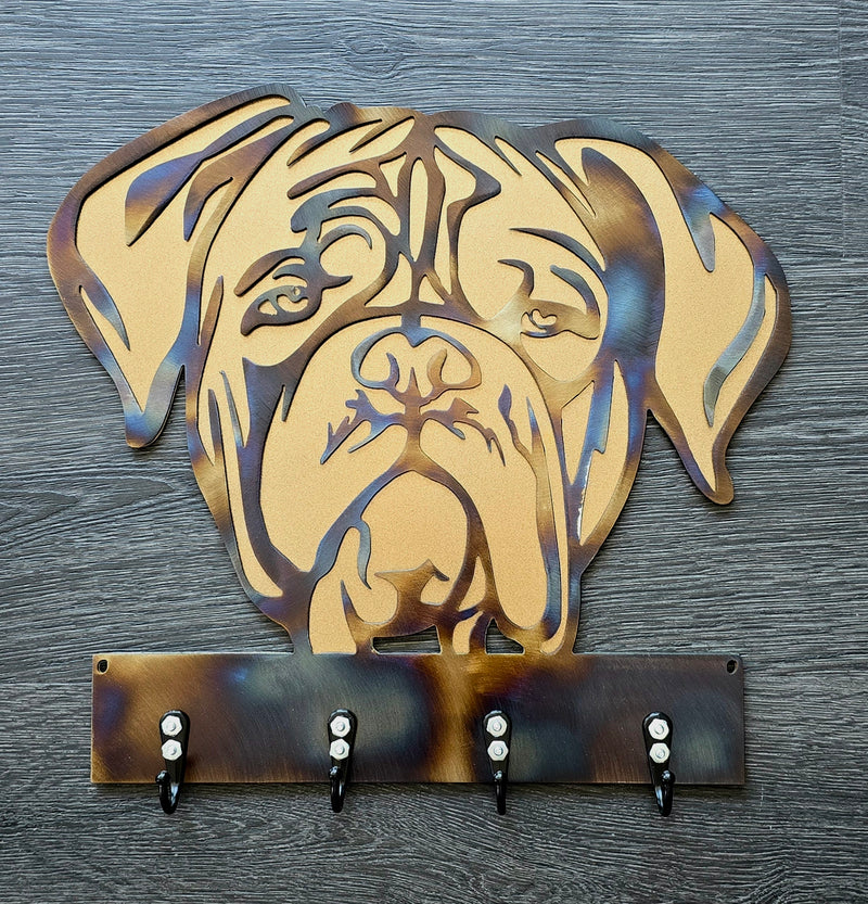 Dogue de Bordeaux (French Mastiff) Key & Leash Hanger