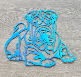 Shar Pei Metal Wall Art