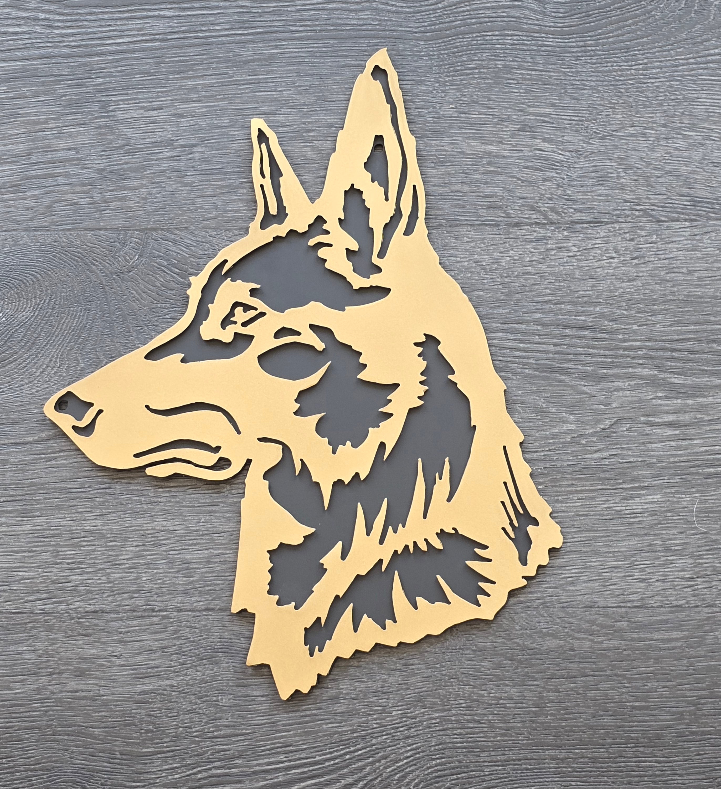 Belgian Malinois #1 Metal Art