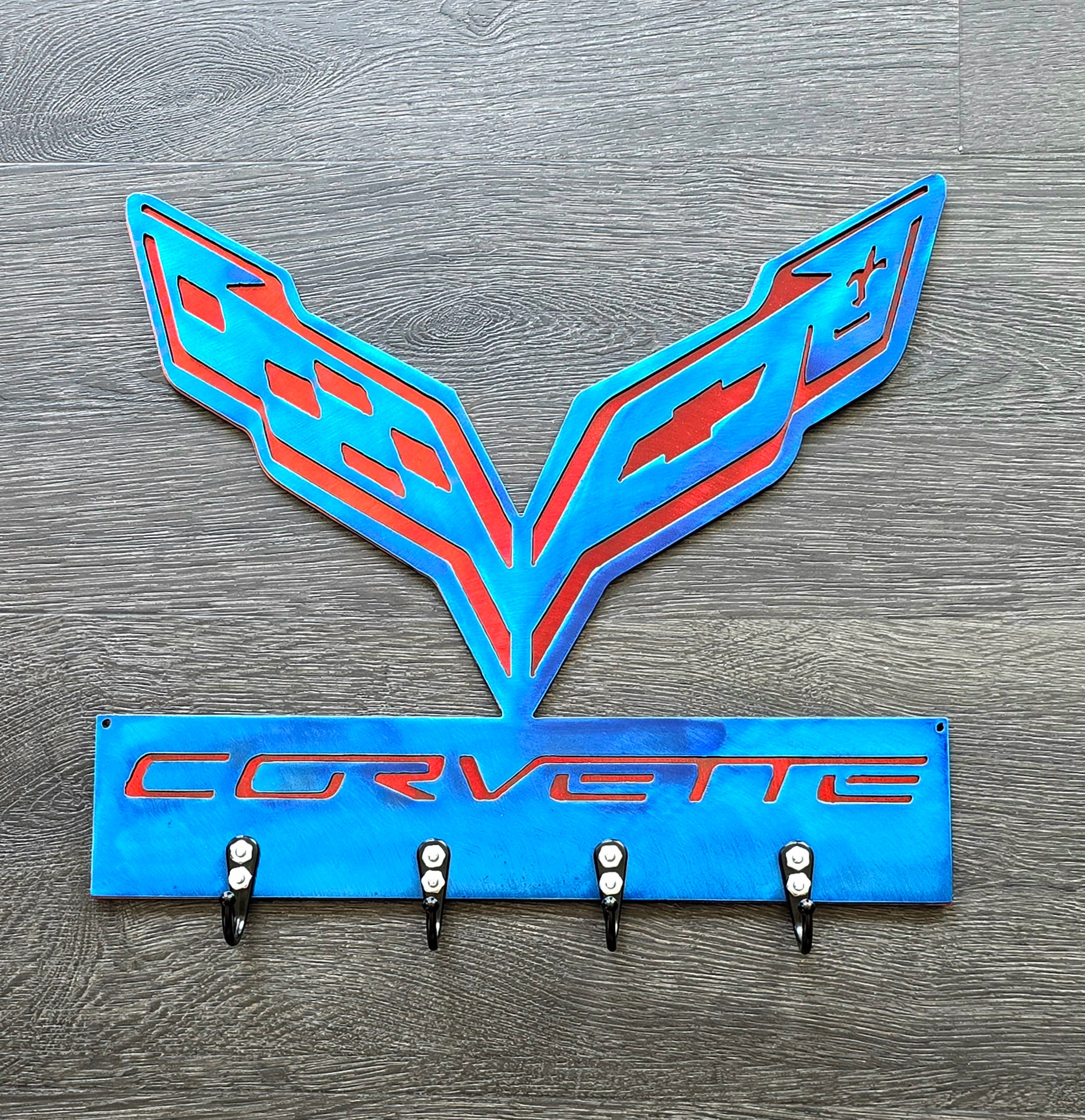 Corvette C7 Key & Leash Hanger