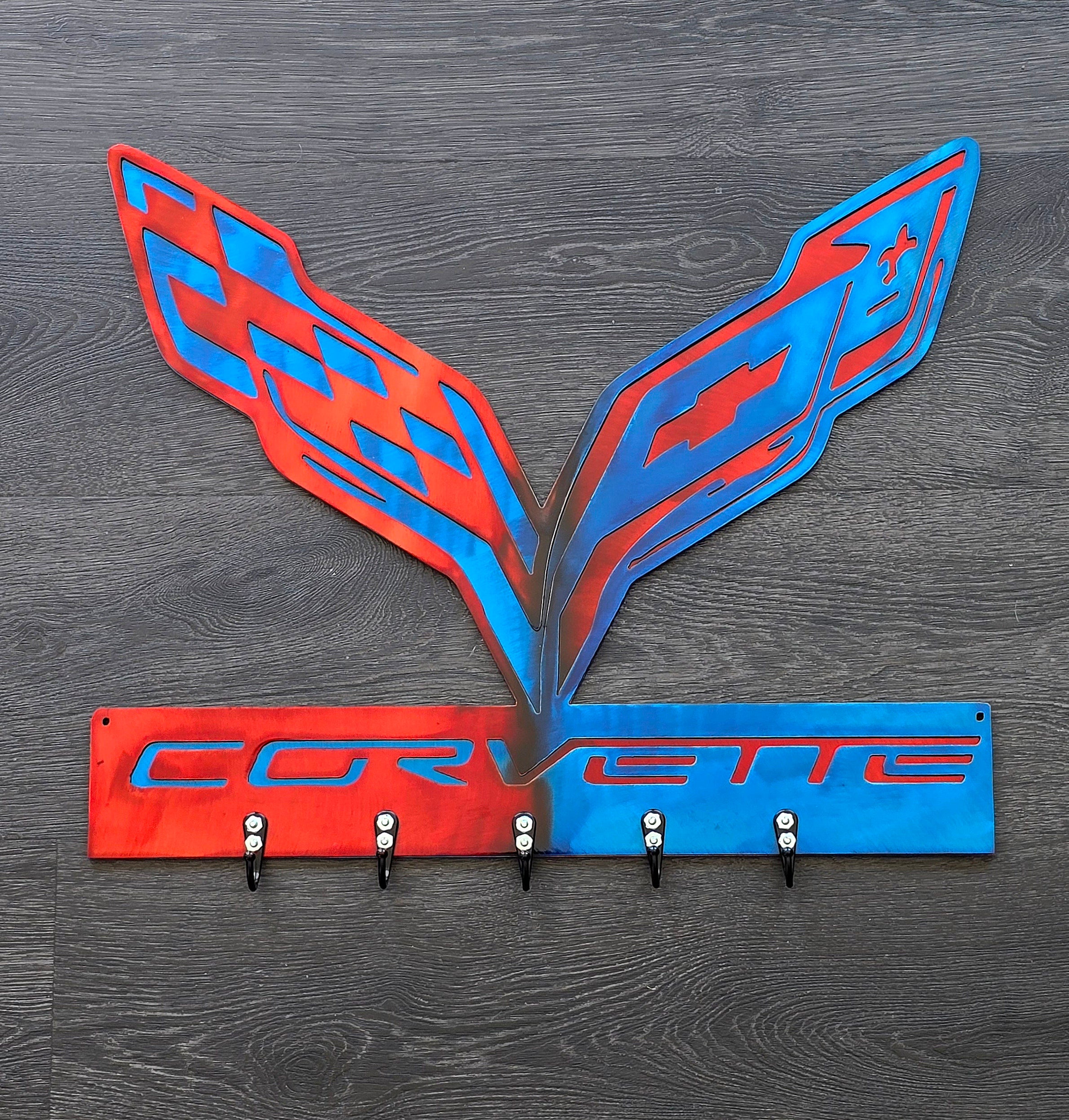 Corvette C7 Key & Leash Hanger