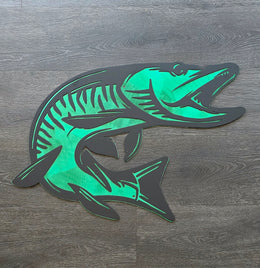Muskie Metal Wall Art