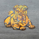 Shar Pei Metal Art