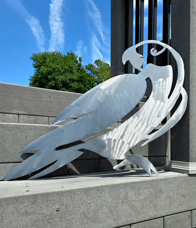 Parrot Metal Wall Art