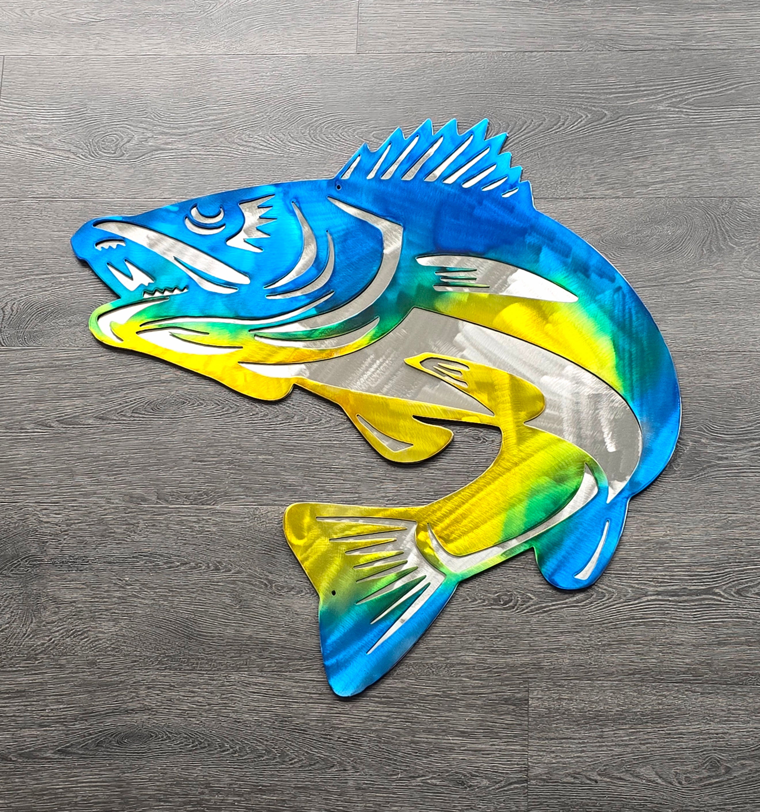 Walleye #1 Metal Art