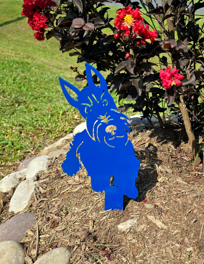 Scottish Terrier Garden Metal Art