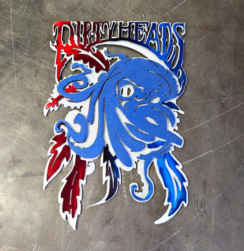 Dirty Heads Metal Art