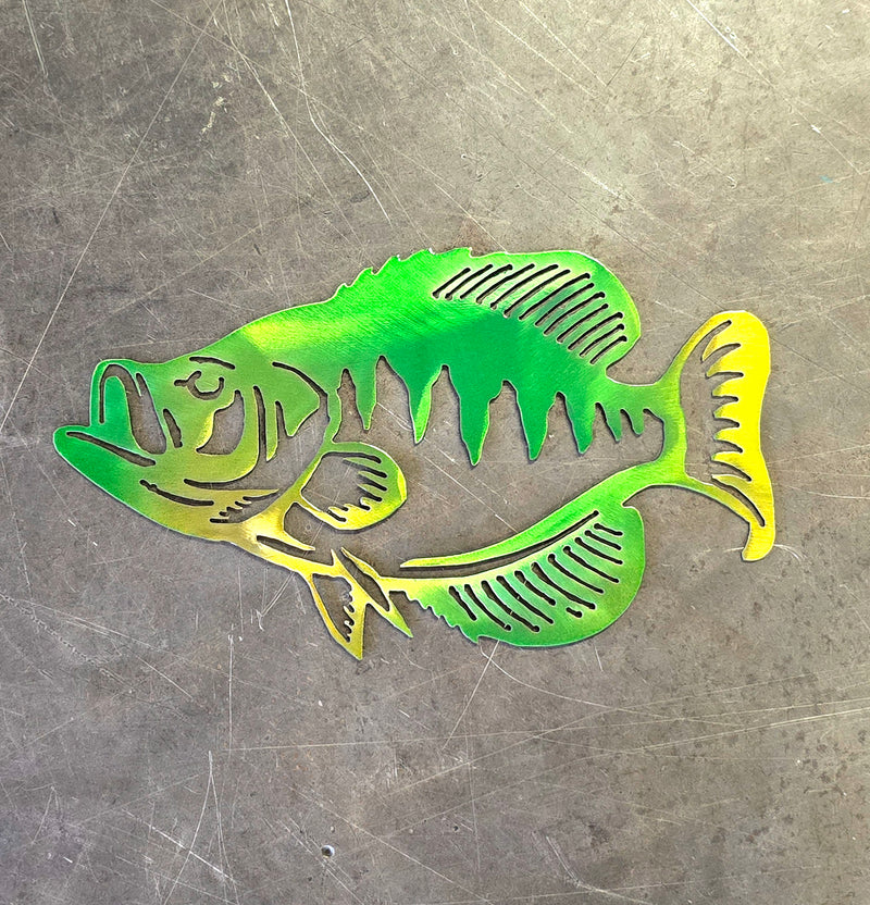 Crappie Metal Art