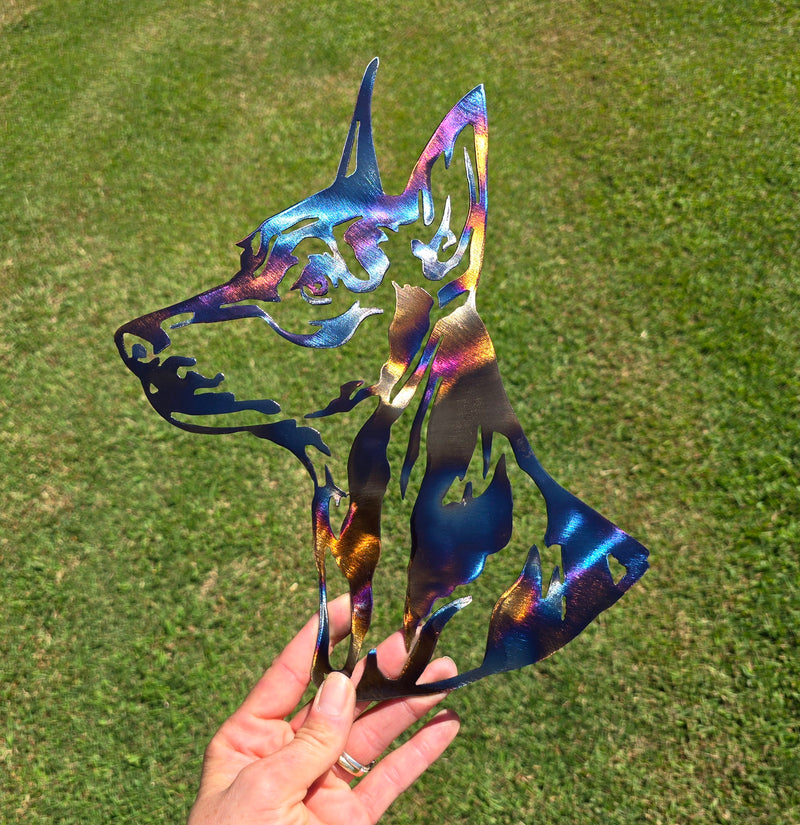 Miniature Pinscher Metal Art