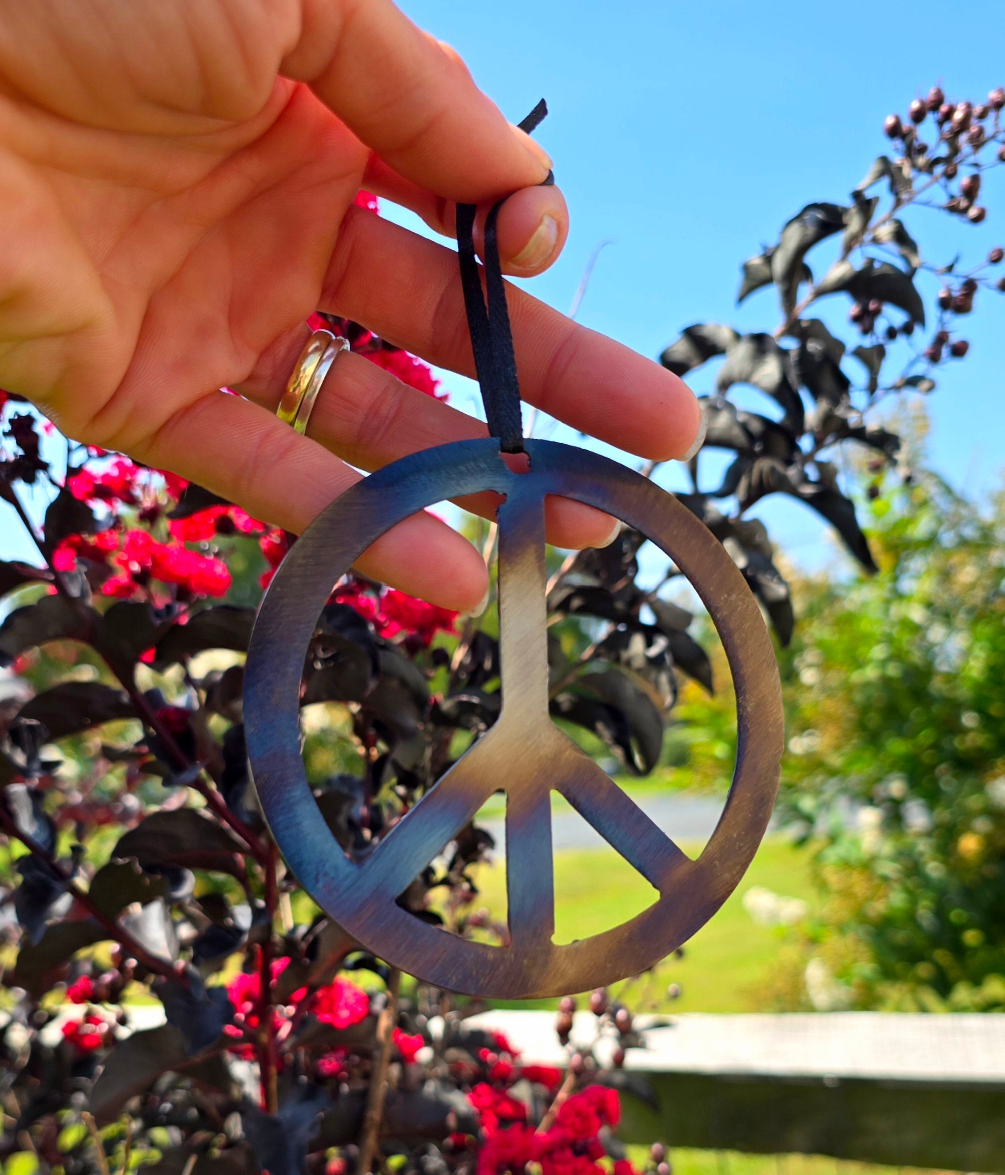 Peace Sign Ornament 👉In Stock!