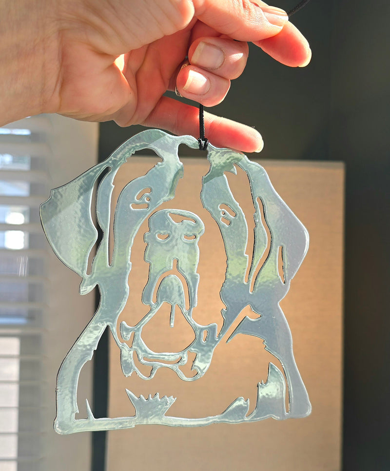 St. Bernard Metal Art (Clearance Special)