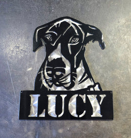 Great Dane Metal Wall Art