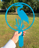 Blue Heron Lawn & Garden Metal Art