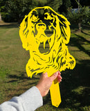 💥In Stock-Golden Retriever Lawn & Garden