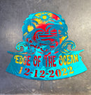 Stick Figure "Edge Of The Ocean" Metal Art