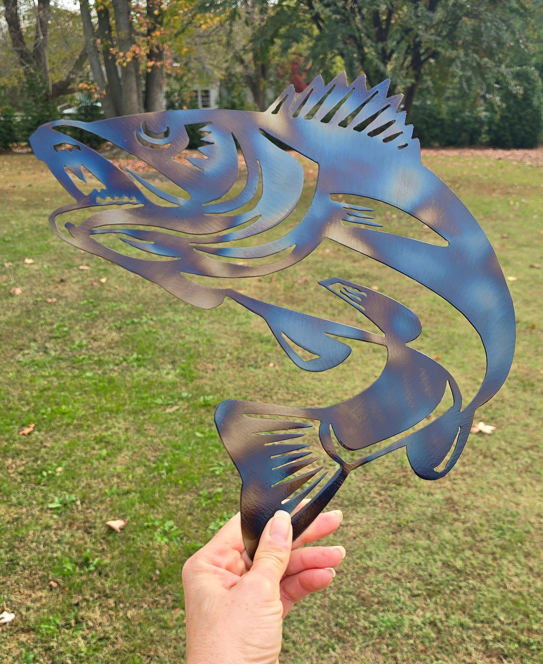 Walleye #1 Metal Art