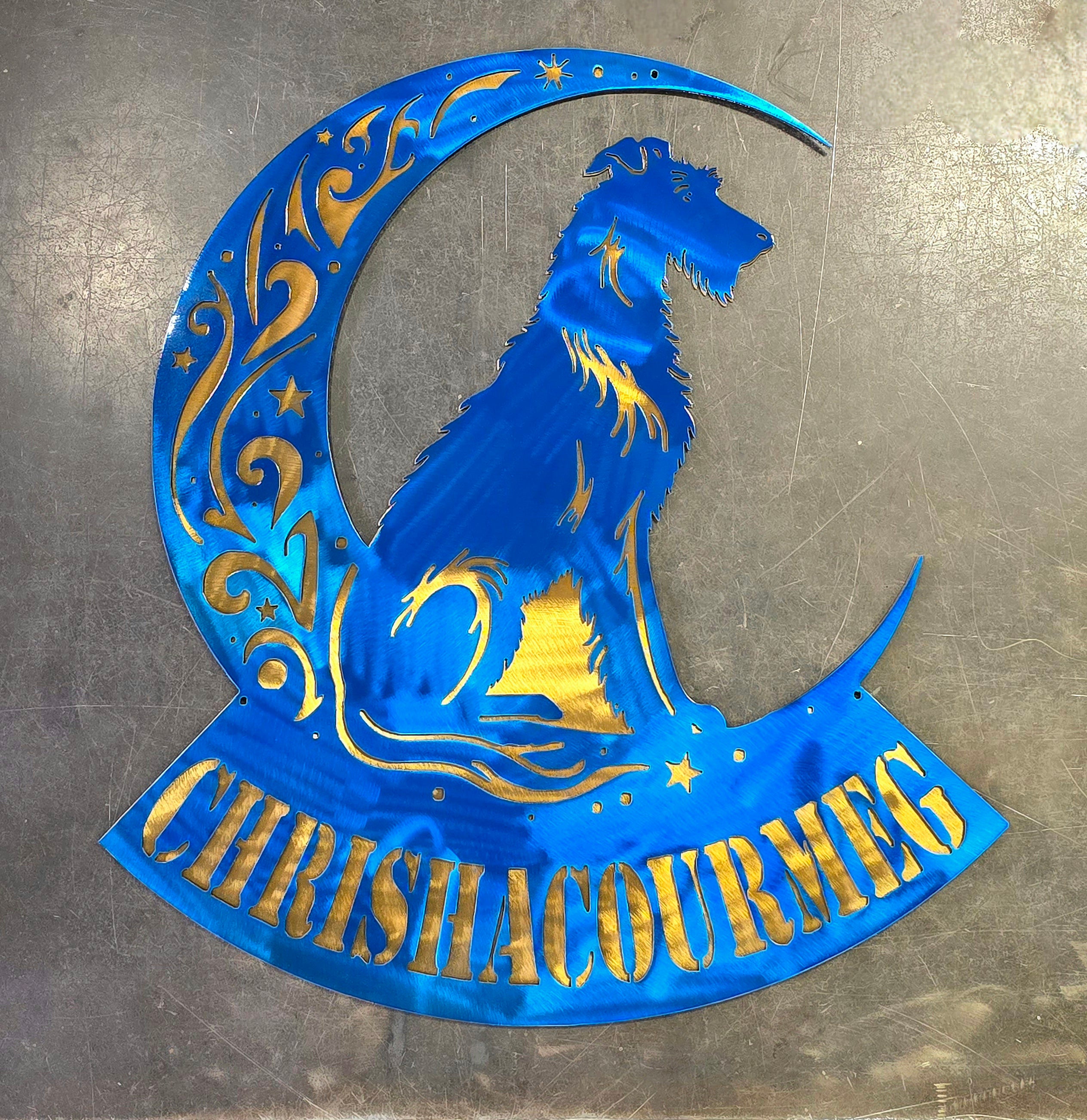 Blue Candy & Gold Candy