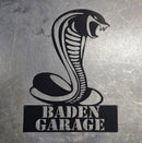 Mustang Cobra Personalized Sign