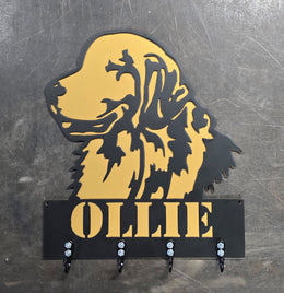 Golden Retriever Metal Wall Art
