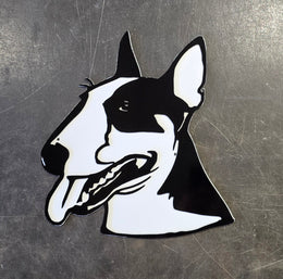 Bull Terrier Metal Wall Art