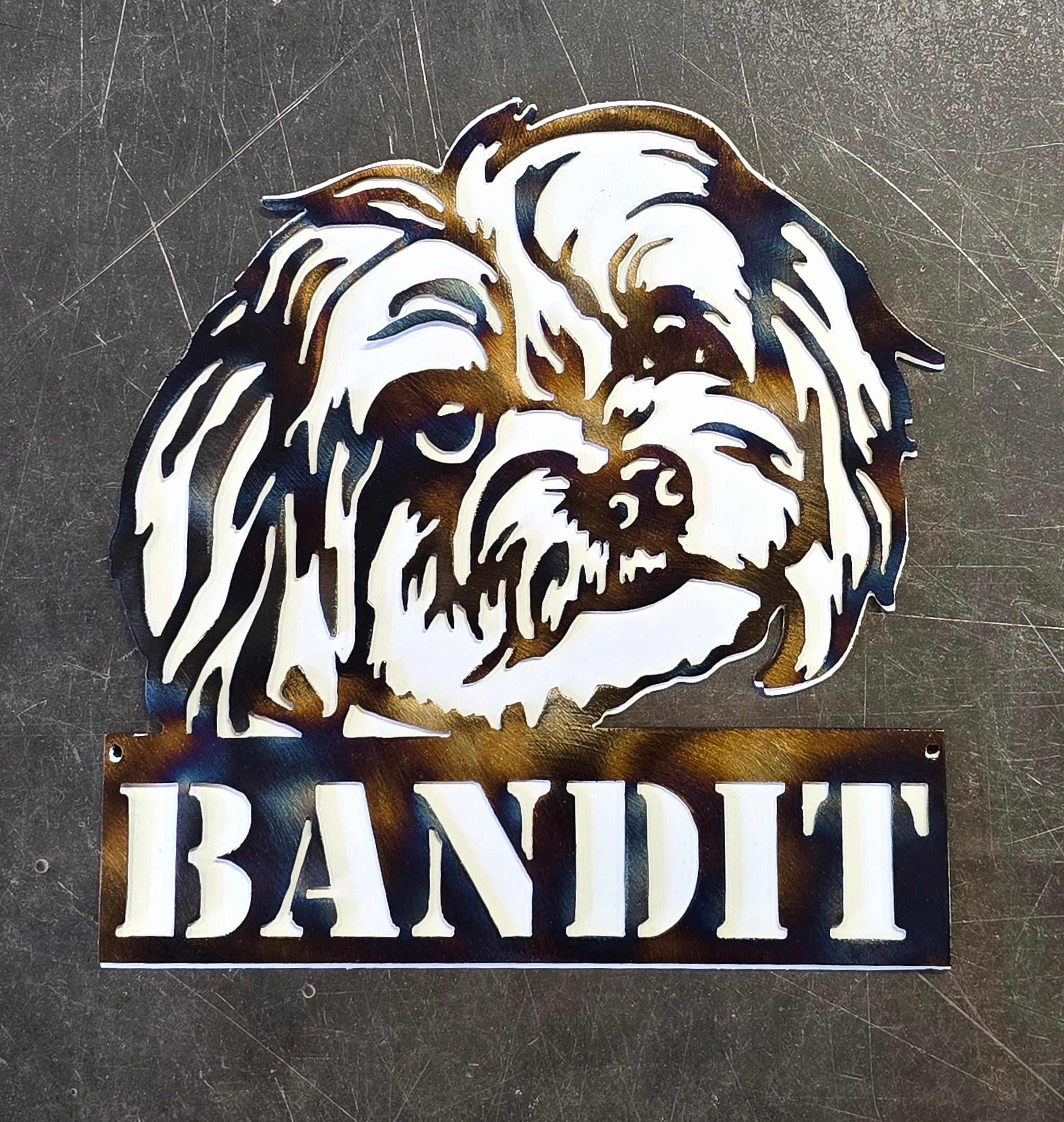 Heat Colored & Gloss White