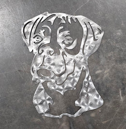 Boxer Metal Wall Art