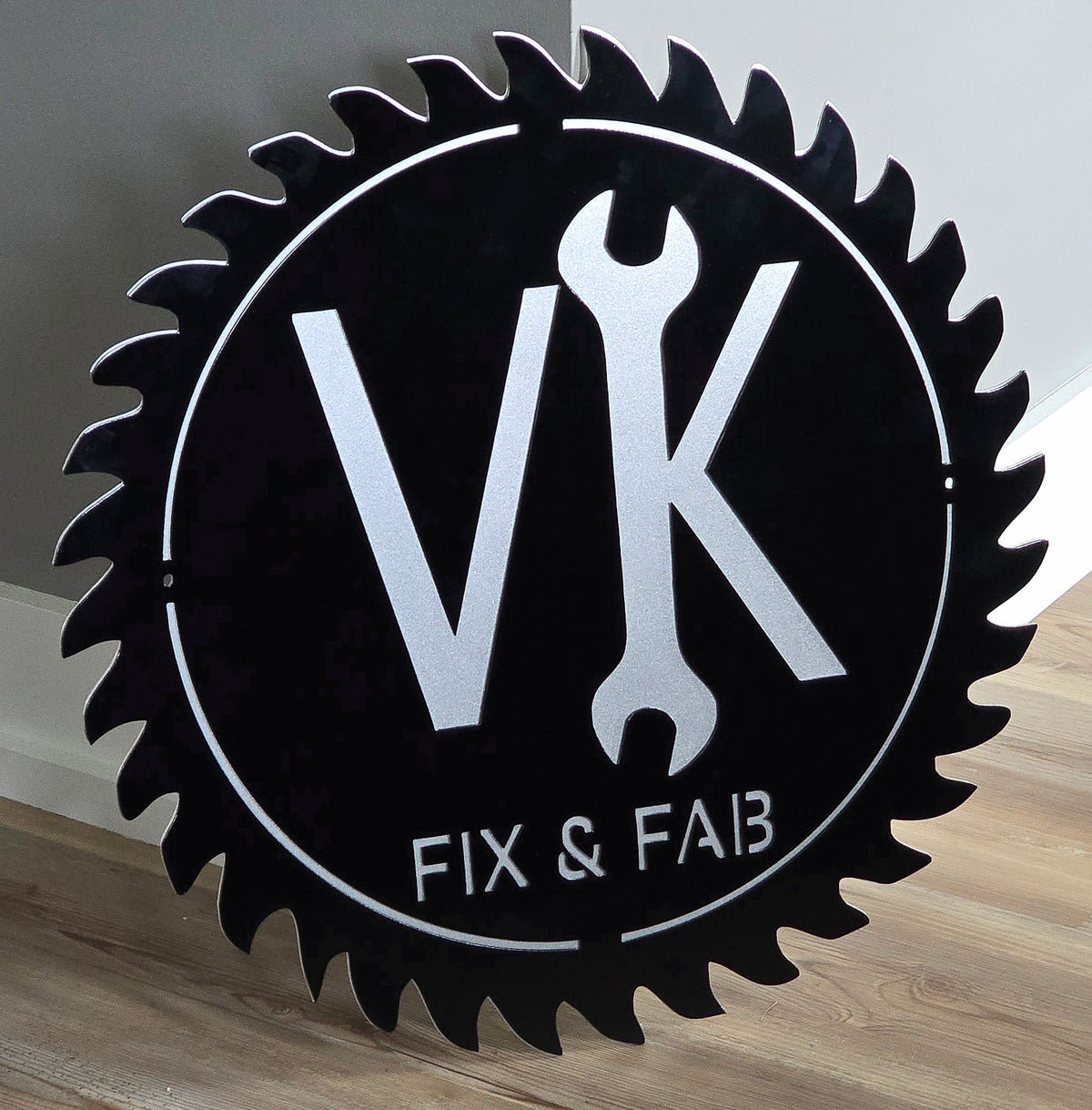 VK Fix and Fab saw blade logo by Elite Metalworking