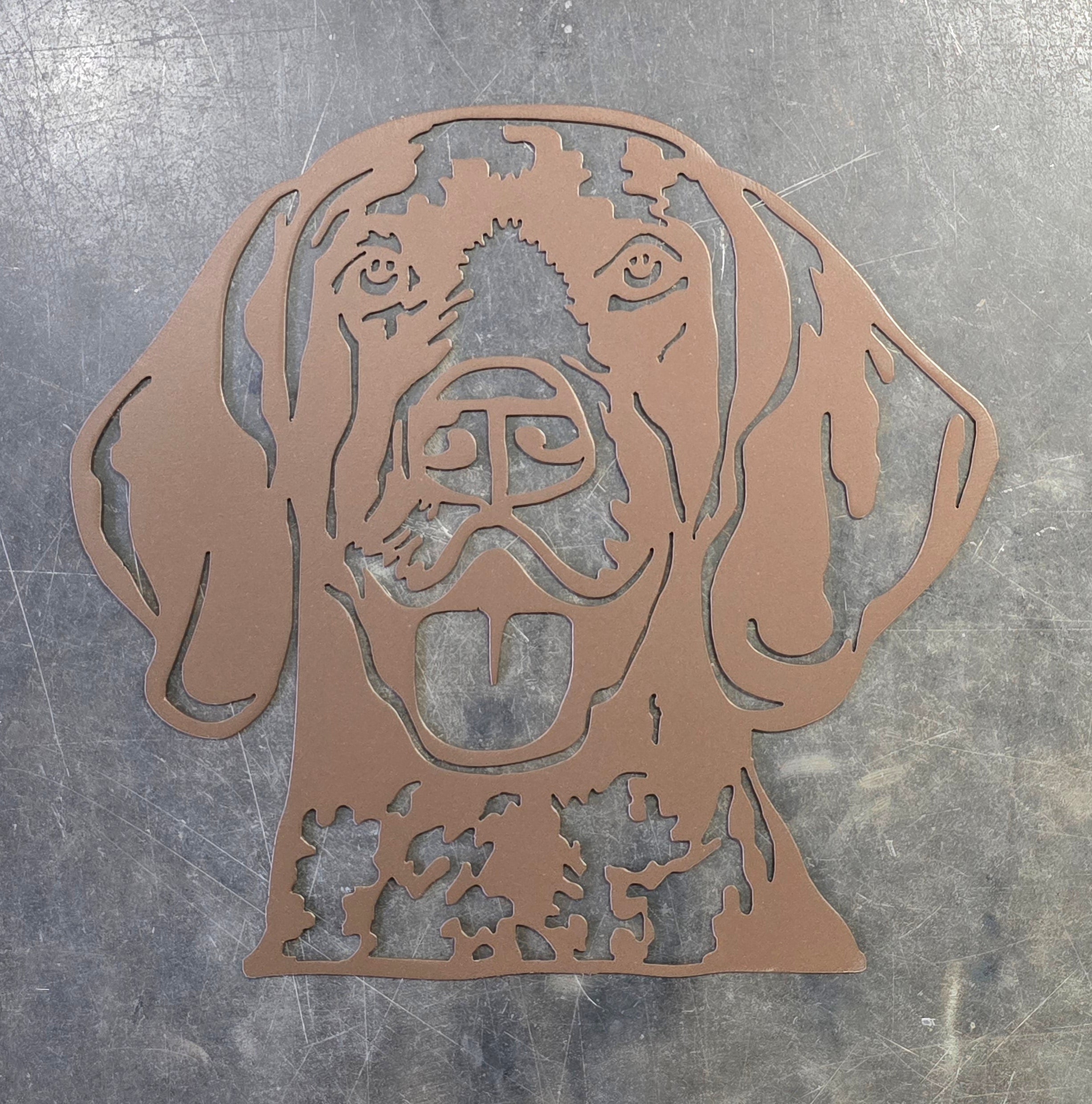 German Shorthaired Pointer #1 Metal Art